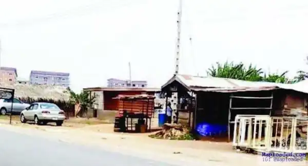 See How Baale flees after beating resident to a coma